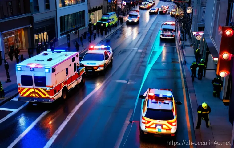 응급구조사 근무 지역별 주요 특징 - Prompt 1: Urban Emergency: Speed and Collaborative Action**