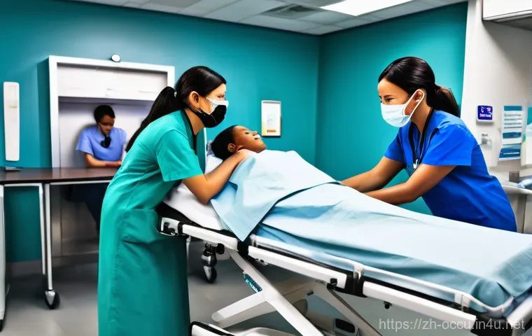 응급구조사와 환자 기록법 - **Prompt 2: Evolution of Medical Records - Past Meets Present**
A split-panel image contrasting ... 응급구조사와 환자 기록법 - **Prompt 2: Evolution of Medical Records - Past Meets Present**
A split-panel image contrasting ...