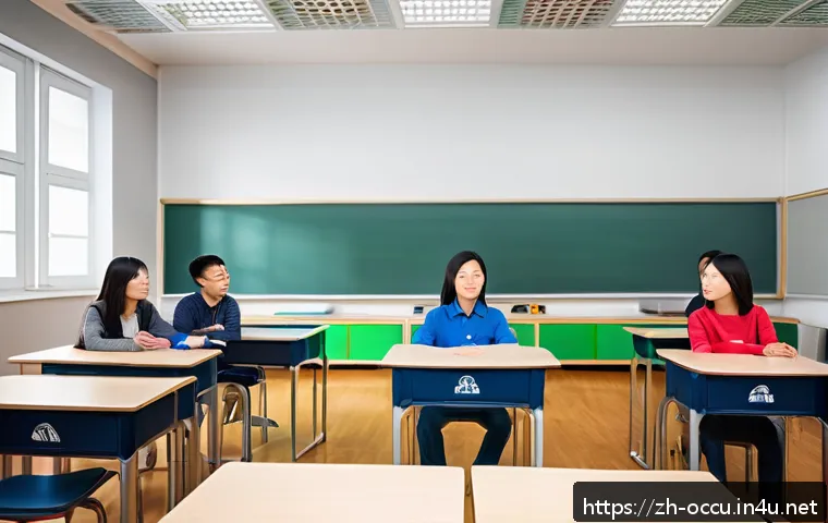 응급구조사 보수교육 - A detailed and realistic training scene in a modern classroom where a diverse group of adults practi...